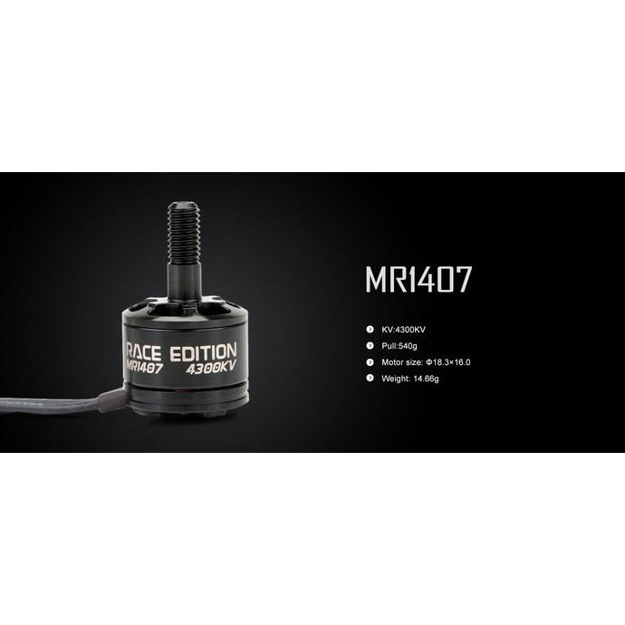 DYS MR1407 4300KV 3-4S Race Edition 1407 Brushless Motor