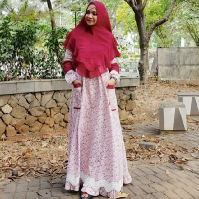 GAMIS SYARI HANNAH SET by LOVEDALISA