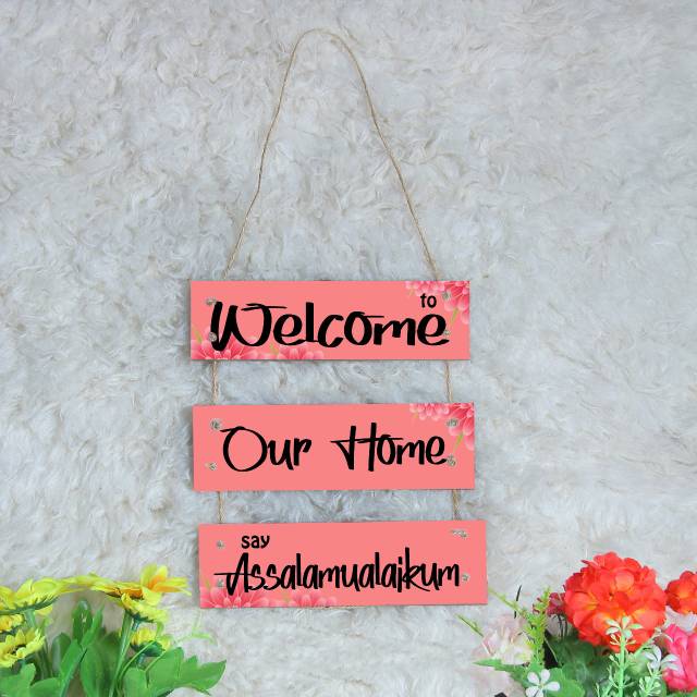 Hiasan Dinding Pajangan Pintu  Rumah  HPR02 Shopee  Indonesia