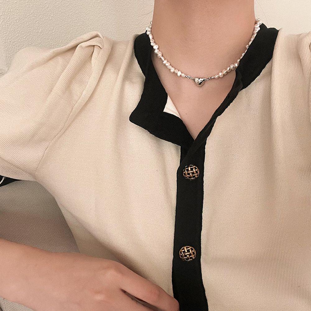 Wonder Kalung Tren Hati Wanita Gadis Perhiasan Korea Choker