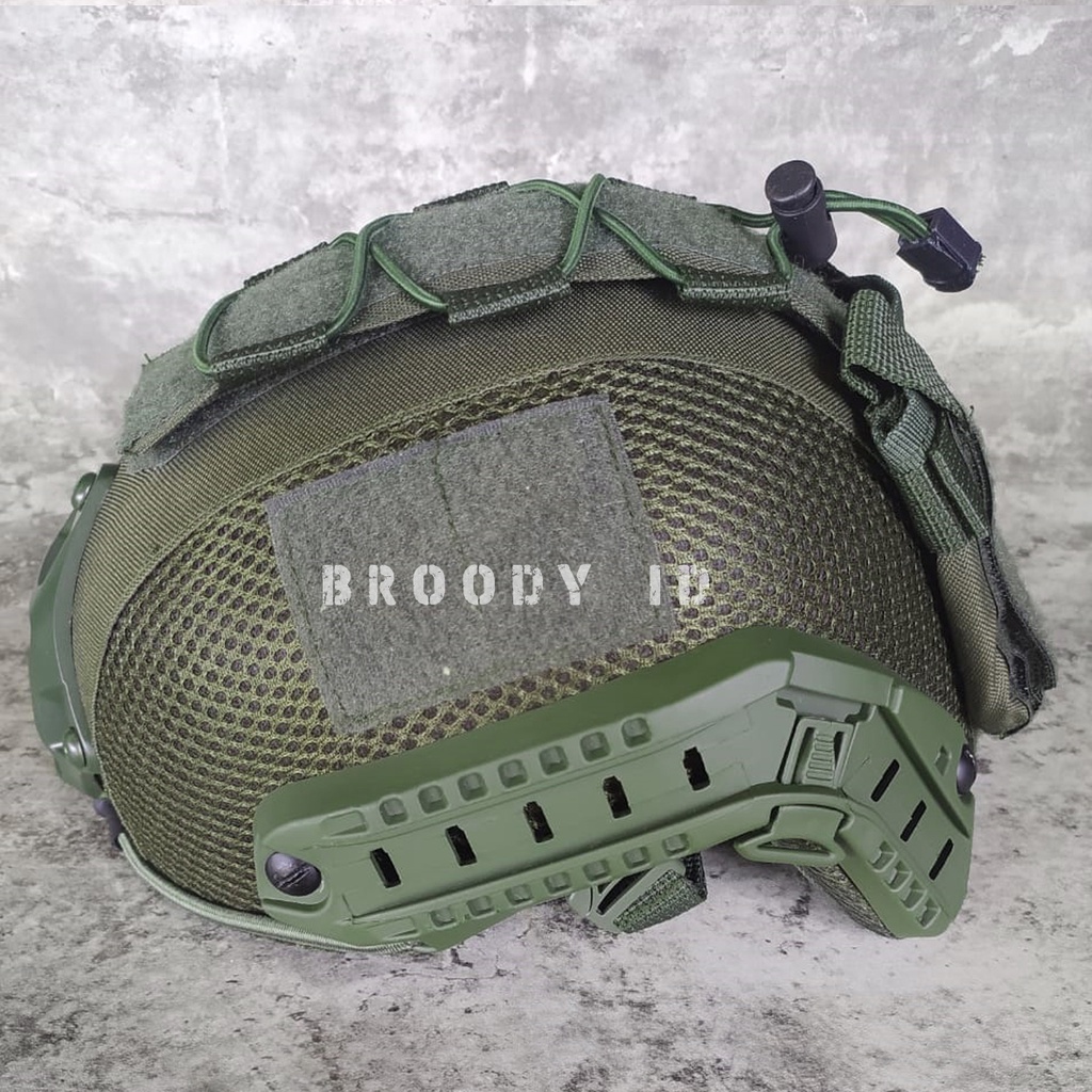 Helm Green Balistik Level 3 / Helm Hijau Tactical