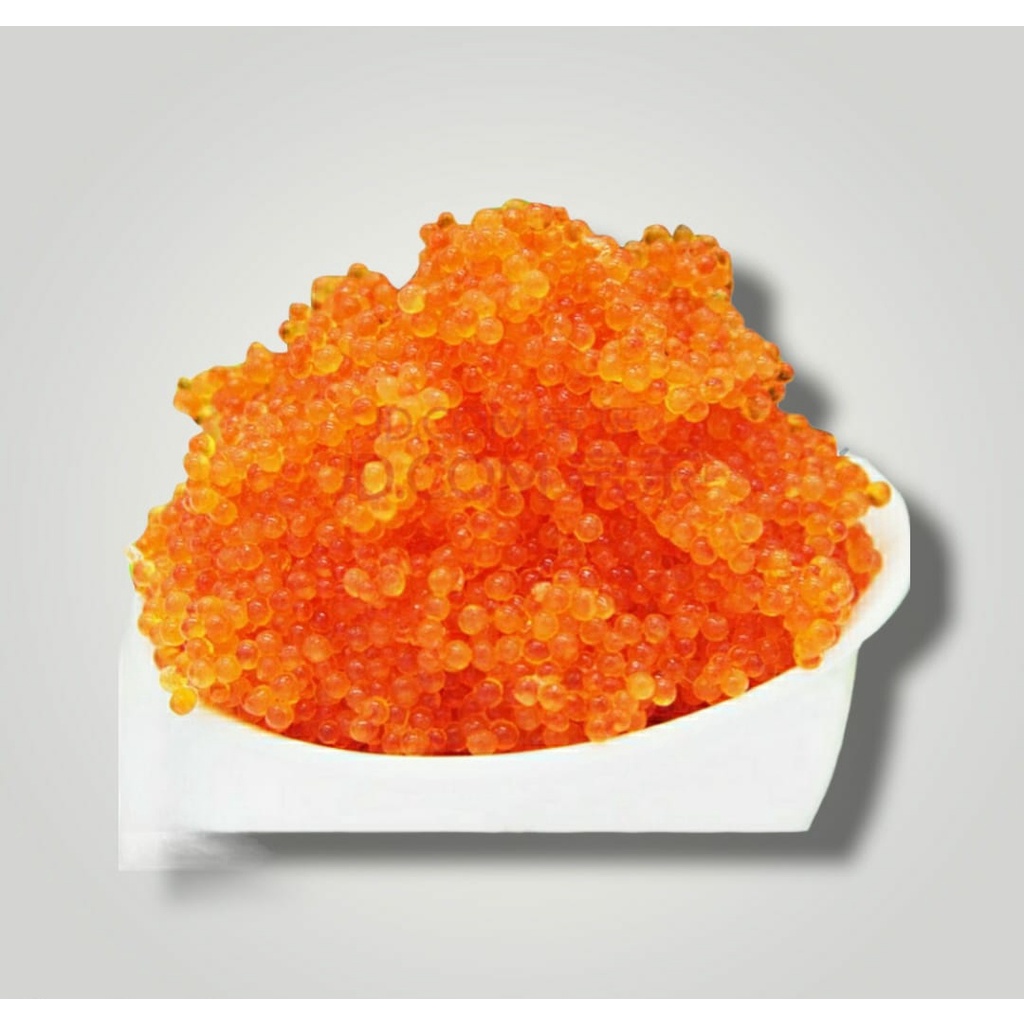 

Tobiko Orange 100 Gr Grade A / Telur Ikan Premium
