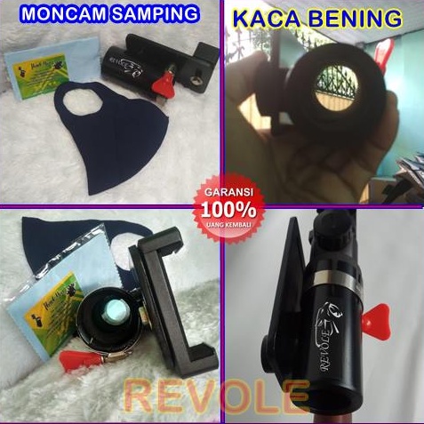 Mounting Hanphone Kamera Teleskop Samping Moncam Samping