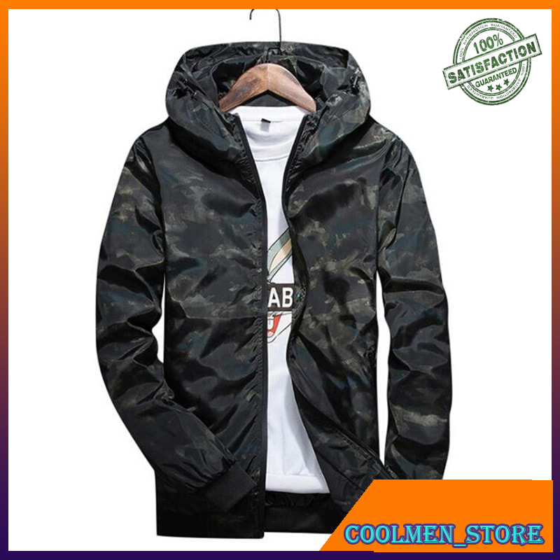 Jaket Parka Pria Original Import Men sportswear jackets mens spring autumn casual camouflage
