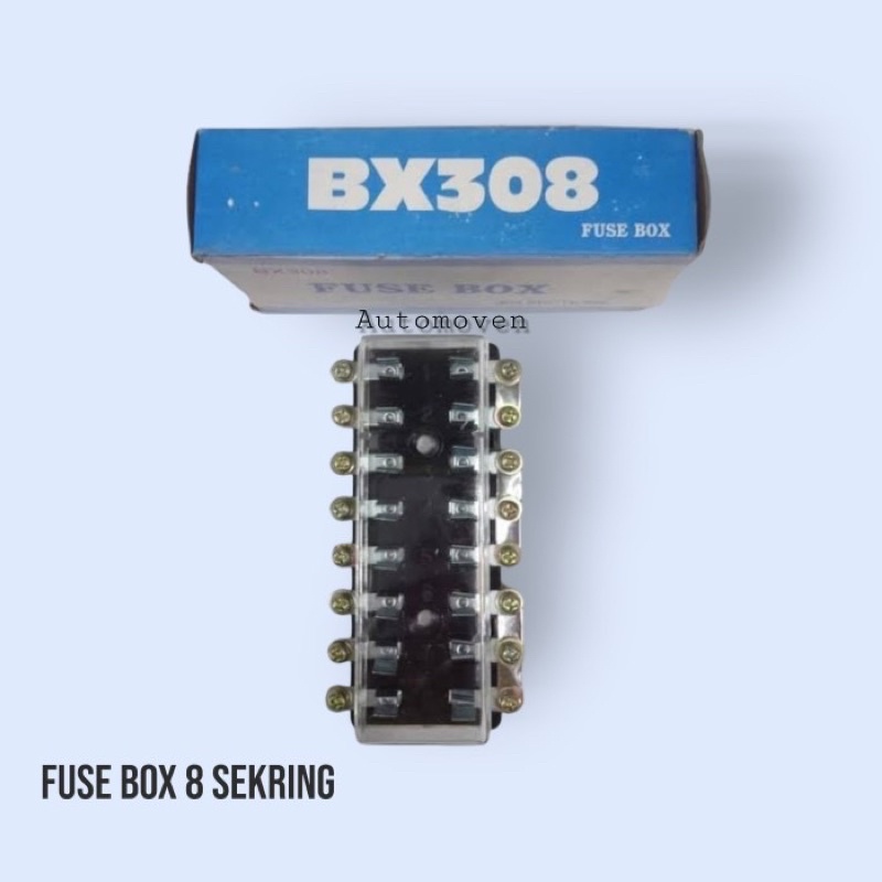 RUMAH FUSE BOX SEKRING TABUNG ISI 6 8 10 TERMINAL (SAMA HARGA SEMUA)