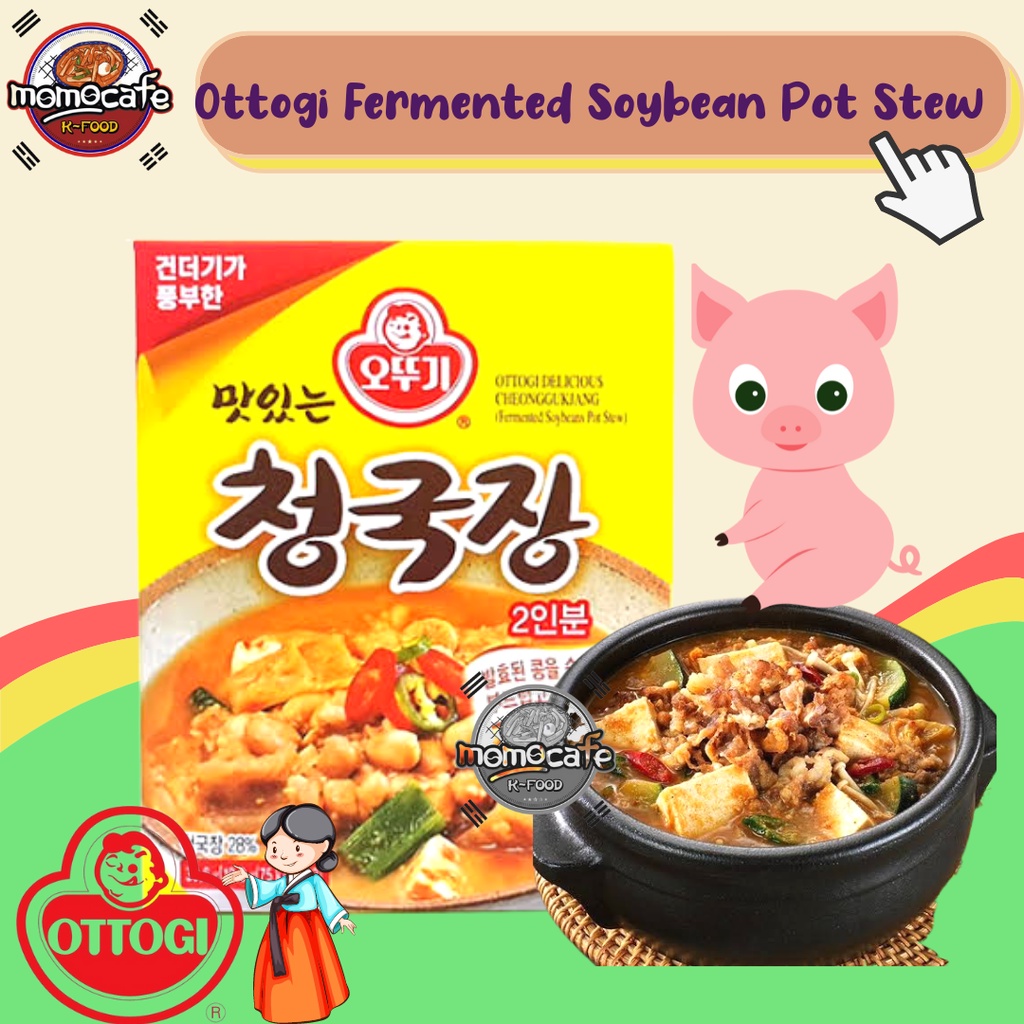 

Ottogi Fermented Soybean Pot Stew 44g - Cheonggukjang Soup Made In Korea
