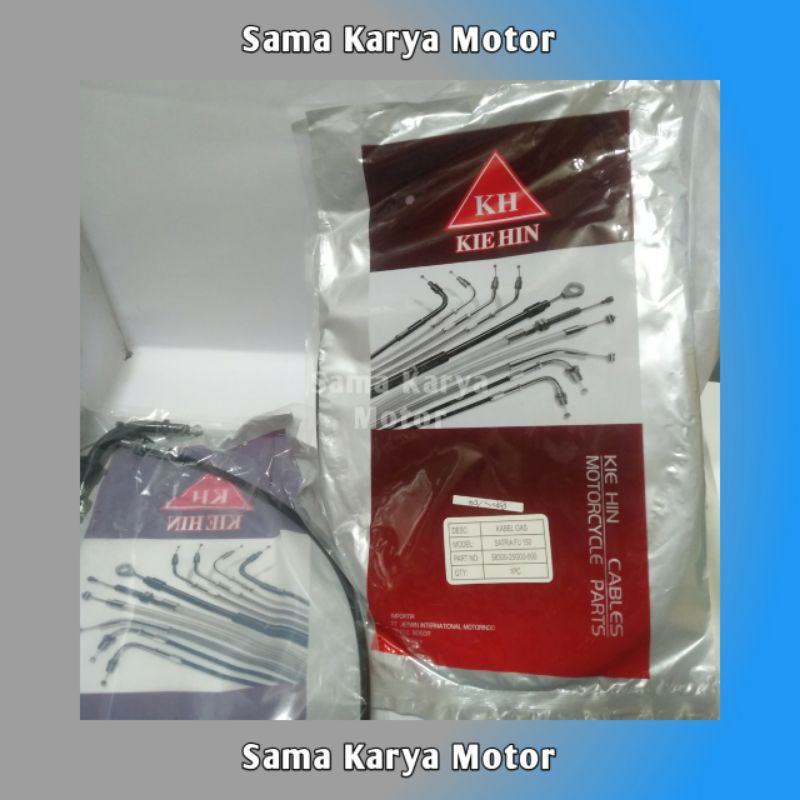 KL04 kabel gas satria fu / tali gas satria fu / tali gas KIE HIN / kabel gas / tali gas