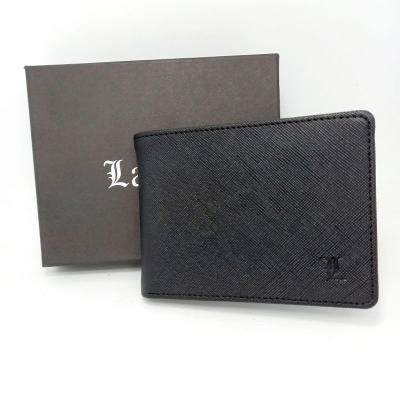 LASZLO Dompet pria pu leather/kulit sintetis 2121pu slot card-7
