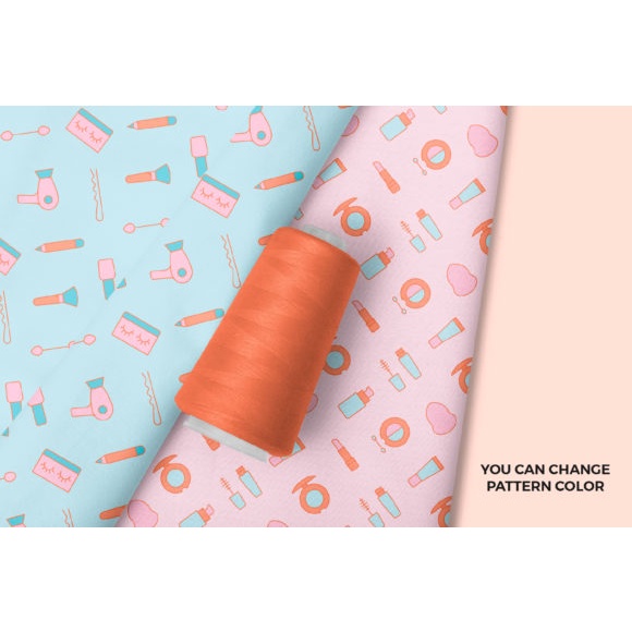 Cosmetics Seamless Patterns