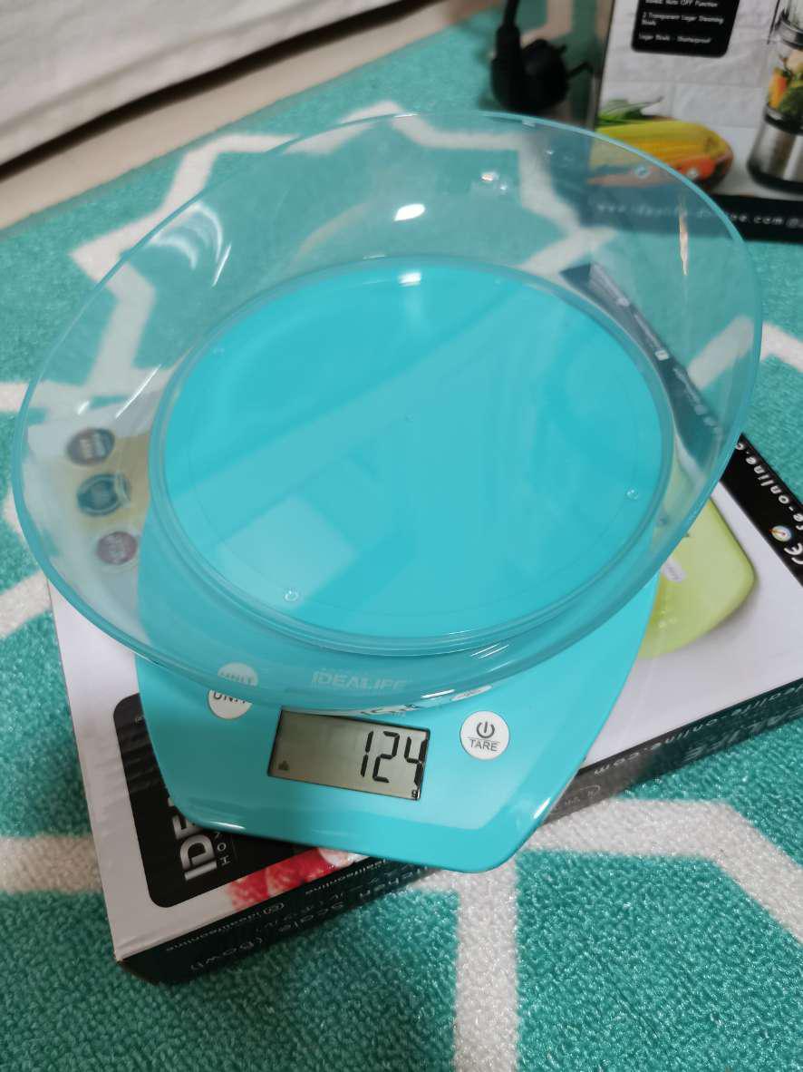 Idealife Il-210 Timbangan Digital Dapur Kue Timbang Wadah Mangkuk Il 210 Alat Ukur Tepung Bahan