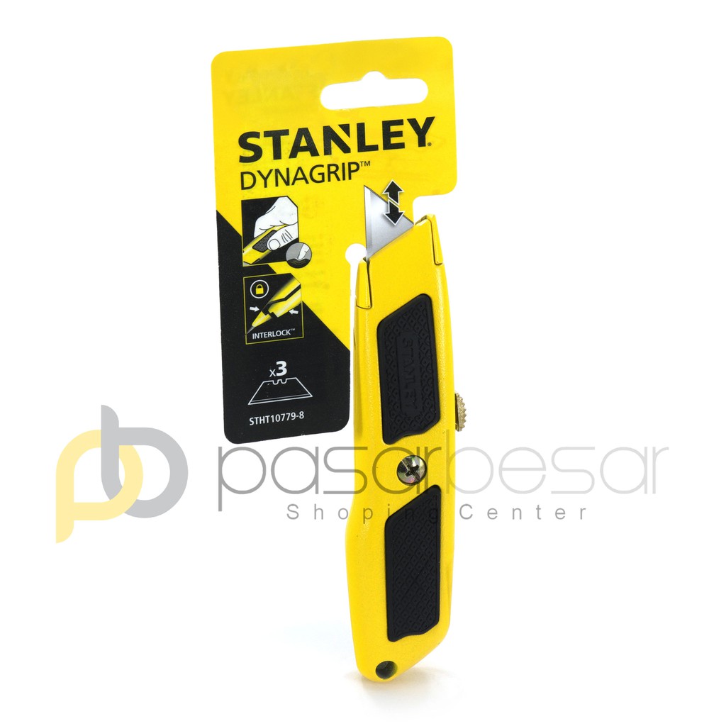 

Pisau Cutter Handle Besi 6" Dynagrip STANLEY