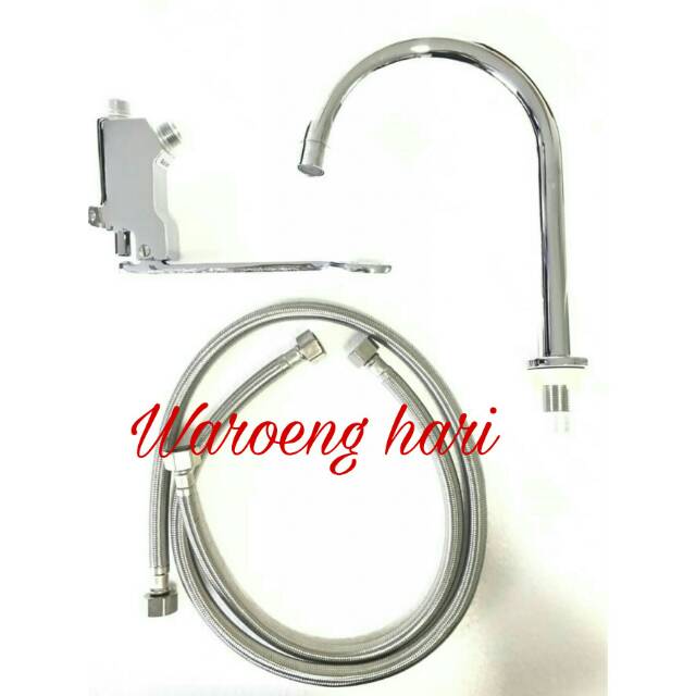 KRAN WASTAFEL INJAK DINDING/KRAN PEDAL GIOVANNI-0913