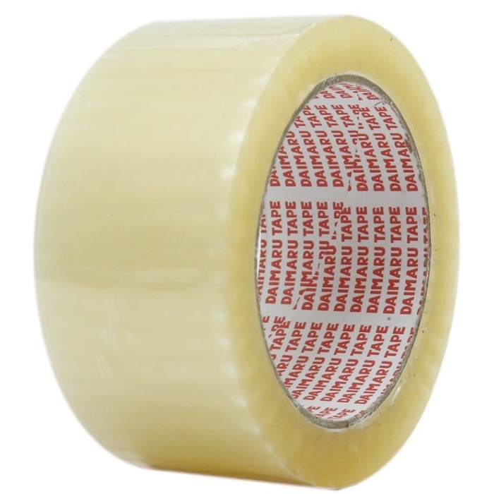 

Hadir Besar 48Mm Daimaru Plakban Transparant 90 Yard Lakban Limited