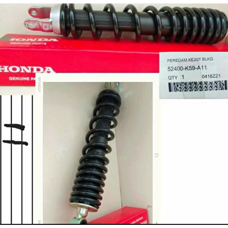 Skok belakang vario 125/150 original