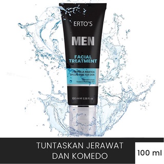 [ORI] NEW FACIAL TREATMENT Pembersih Wajah Sesuai Jenis Kulit I Facial Wash For Men Perawatan Wajah Pria 100ml BPOM