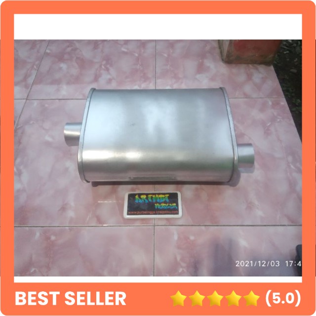 TABUNG KNALPOT STANDAR MOBIL SEDAN  BENSIN UNIVERSAL