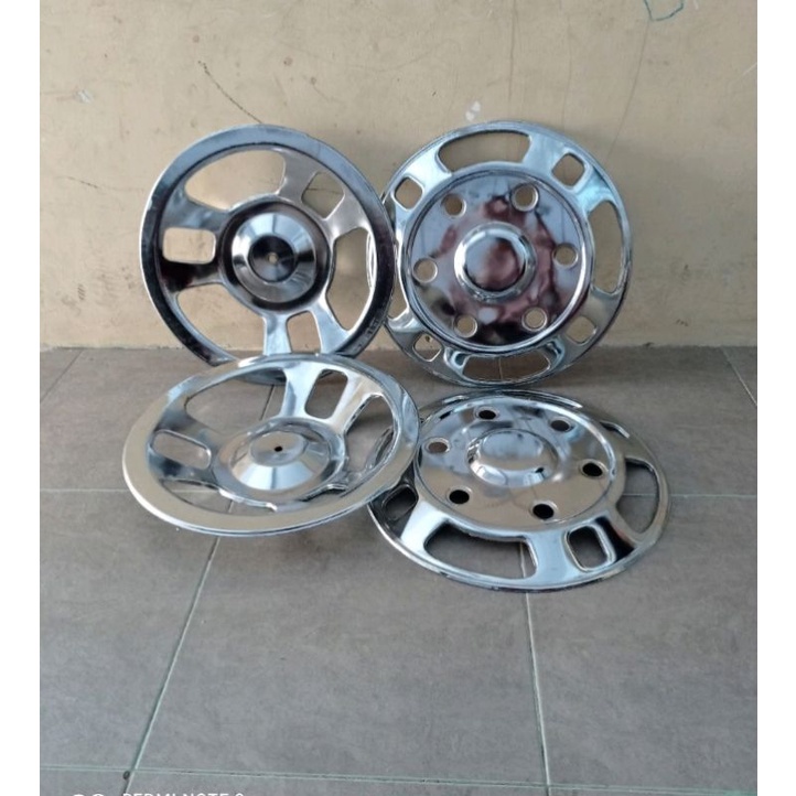 Weldop/Dop Roda Truk/Bus Medium Ring 16 Lobang Baud 6 Depan Belakang (4pcs)