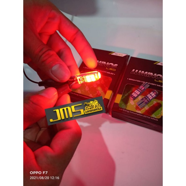 bohlam sen 9nine luminos led jelly 15 mata semua motor nmax aerox pcx vario125/150 mio beat scoopy genio CBR R15 vixion ninja 250 fu mx sonic supra blade