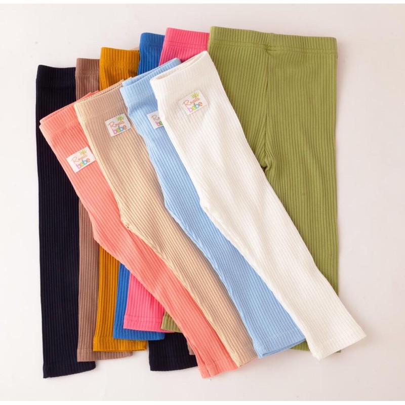 Royale Bebe Cotton Legging Polos - Leging bayi