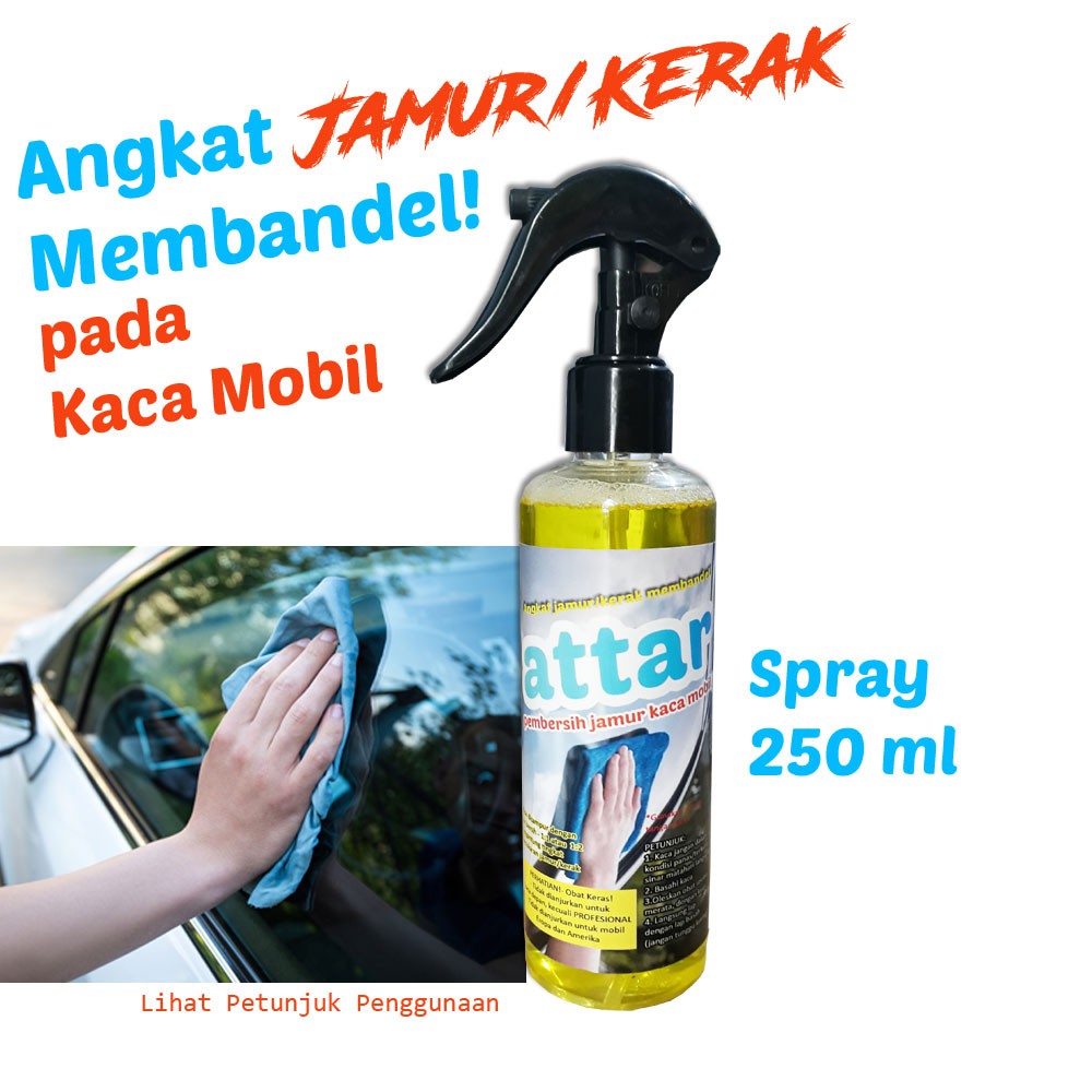Obat Jamur Kaca - Mobil Jepang, Kaca Aquarium (Akuarium) - Penghilang Kerak Kaca SPRAY