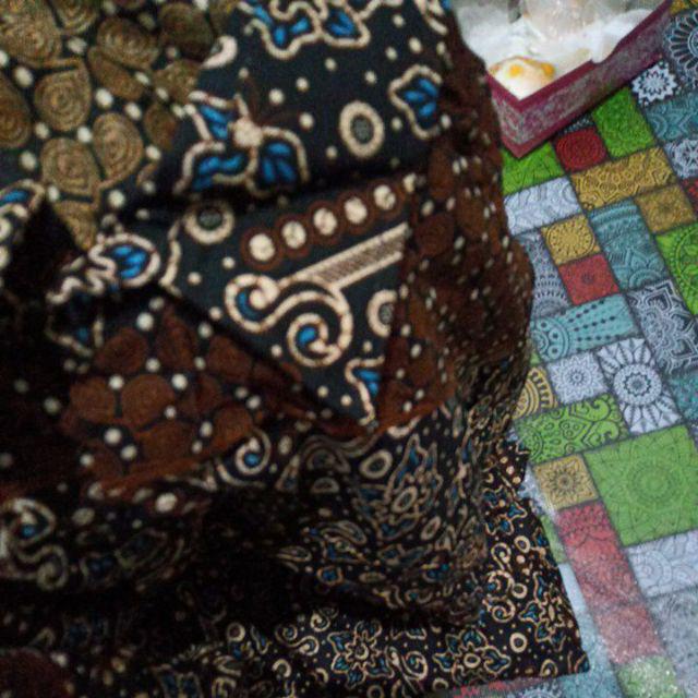 Bswart Batik Hrb026 Kenongo Hem Pendek Padi Pekalongan M L Xl Batik Pria Murah Modern Grosir