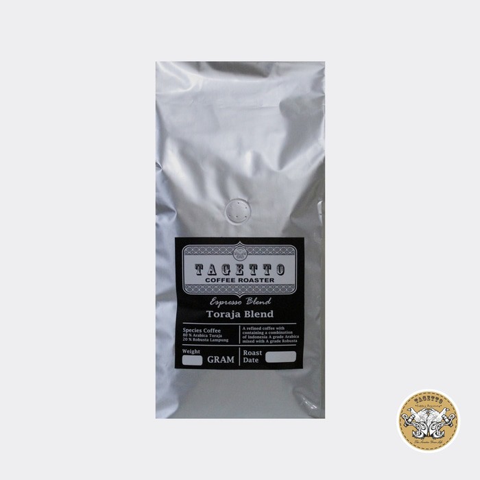 

KOPI ESPRESSO TORAJA BLEND 500GR - ARABICA 80% & ROBUSTA 20%