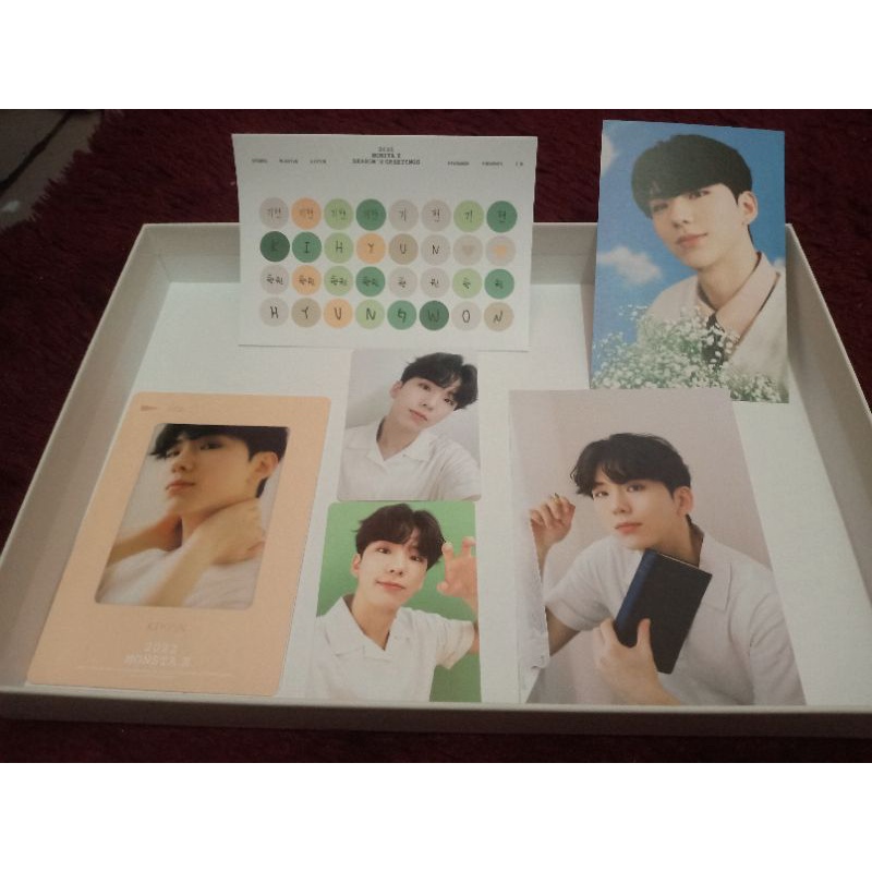 Monsta X season greeting 2022 sharing