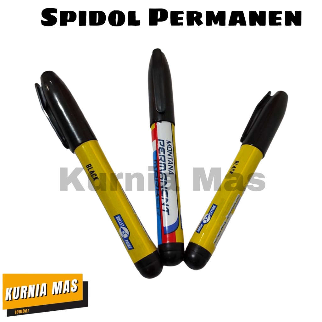 

1 PCS Spidol Permanen MONTANA Permanent Marker