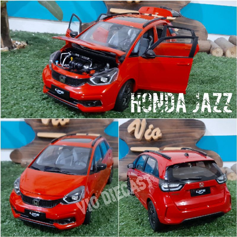 Diecast Miniatur Honda Jazz 2021 Life skala 1:18