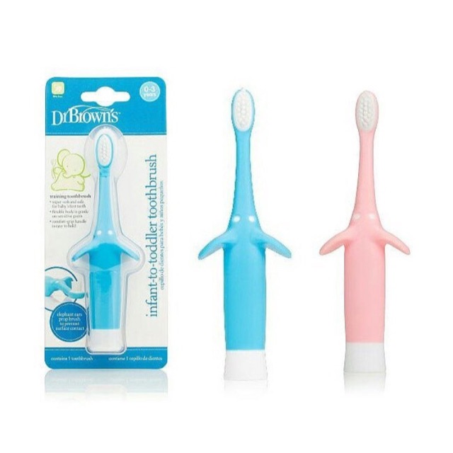 Dr.Brown’s infant to toddler toothbrush