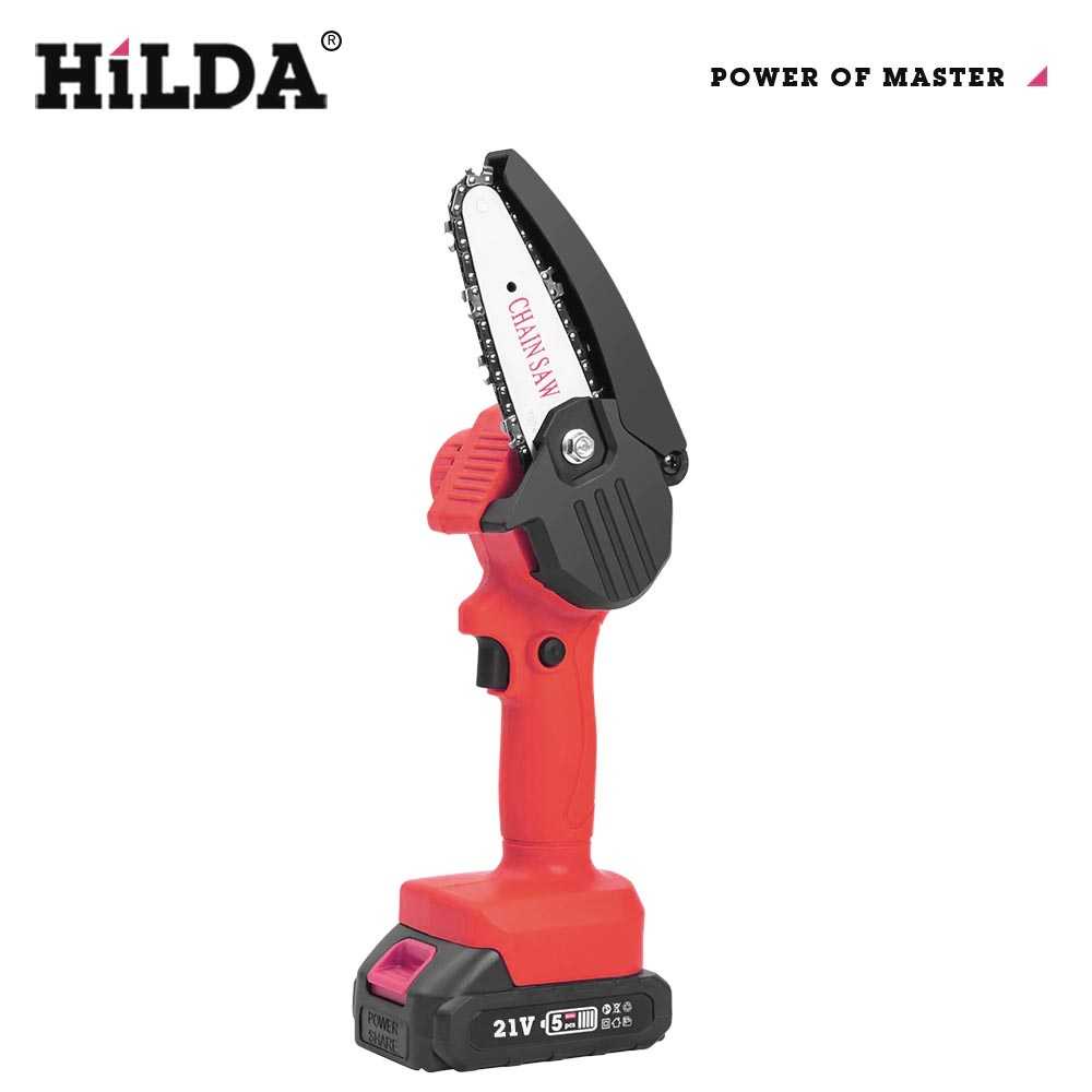 Hilda Gergaji Mesin Cordless Chainsaw 500W - HD20V