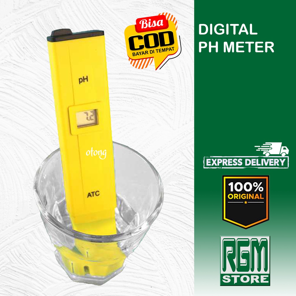 PH Tester Alat Ukur Uji meter pen Pengukur Air aquascape aquarium kolam IKAN