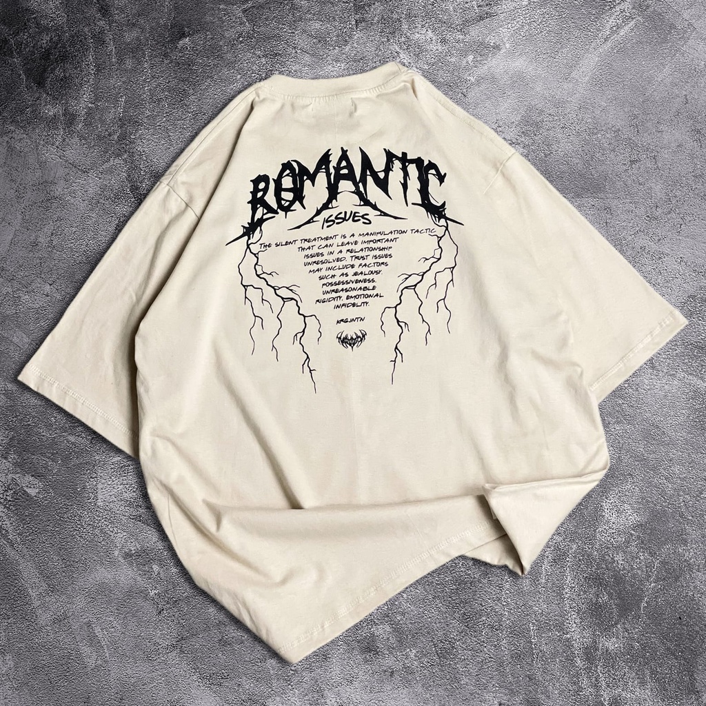 [Oversize] BAJU KAOS OVERSIZE / OVERSIZE T-SHIRT &quot;romantic&quot;