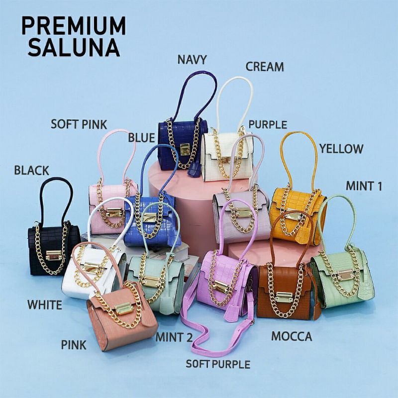 PREMIUM MICRO CROCO (TAS SELEMPANG WANITA MINI)