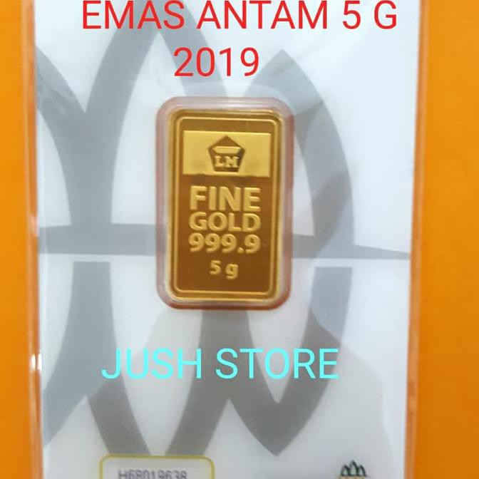 Logam Mulia Antam 5 Gram Edisi Press / Emas Antam 5 Gram / Emas 5 Gram Best