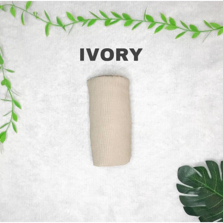 PHASMINA PLISKET LIDI DUYUNG  {90 X 180} AZARA-IVORY