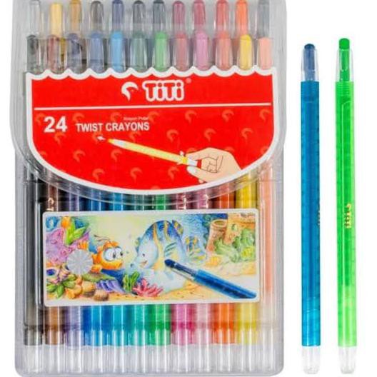 

Promo JOYKO TITI TWIST CRAYON SET 12 24 WARNA KRAYON TITI PUTAR - Set 24 warna