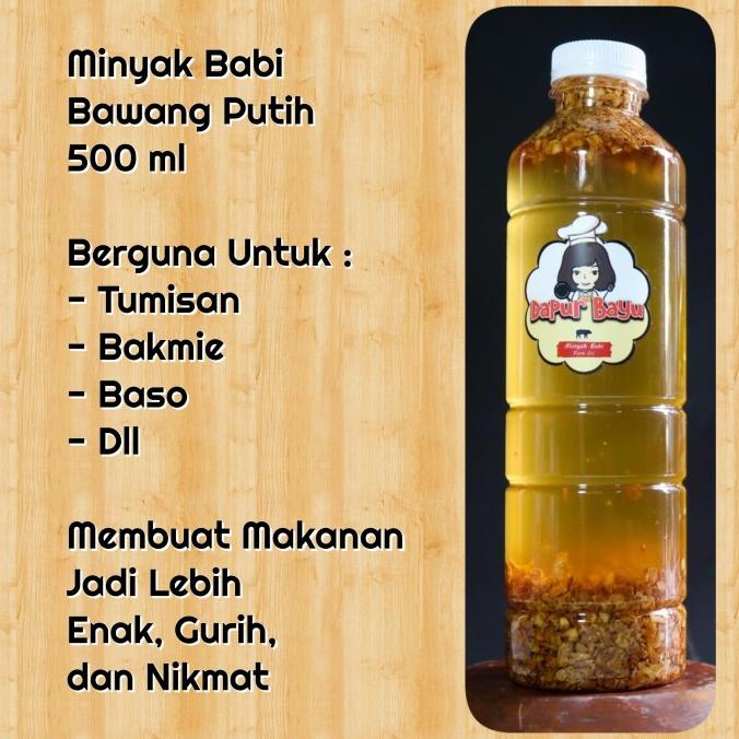 

Cuci Gudang Awal Tahun Minyak Babi/ Minyak Babi Bawang Putih 500ml Cuci Gudang Awal Tahun