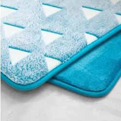 ACE HARDWARE Keset kamar mandi bathmat bata empuk Set 2pcs 40 x 60 cm / Arthome Set 2 Pcs Keset Kamar Mandi glow in the dark / KESET ANTI SELIP / KESET ANTI SLIP / KESET KAKI MENYERAP AIR / ALAS KAMAR MANDI