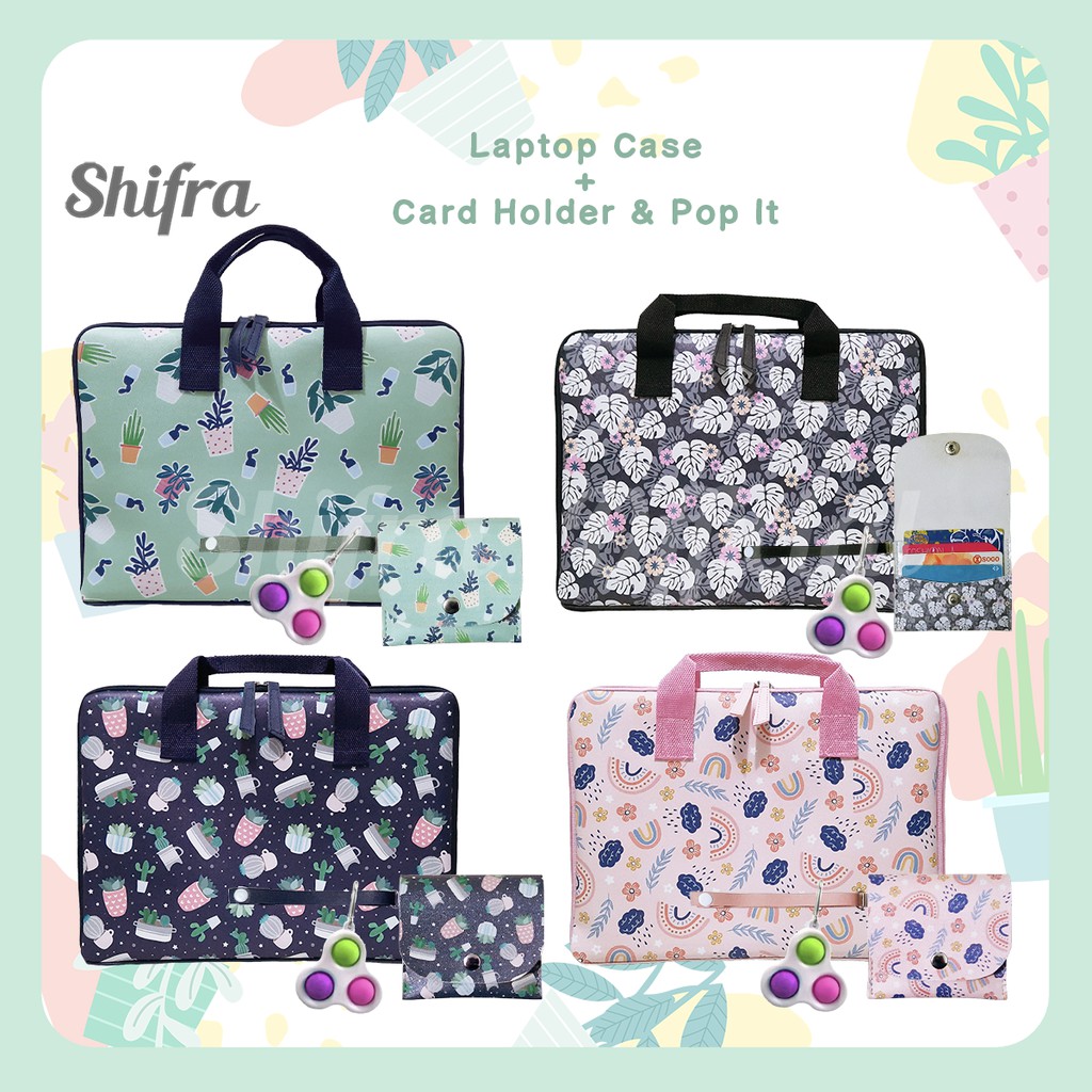Tas Laptop Motif Kecil Hitam Ransel Terkini Promo R1Z3 Tenun Karakter Portable Tebal Pink Slim Selem