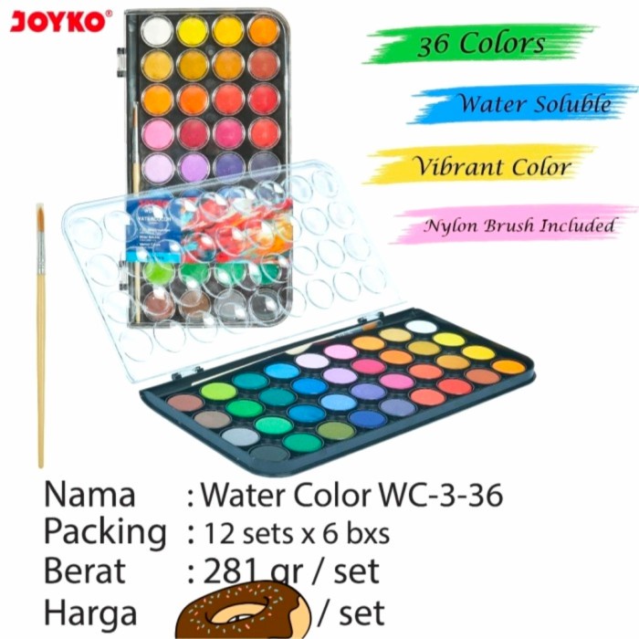 

Water Color JOYKO WC-3-36