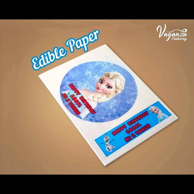 

print / cetak edible paper