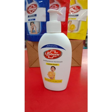 Lifebuoy Handwash Pump 200ml Mild Care dan Lemon Fresh | Sabun Cuci Tangan Cair