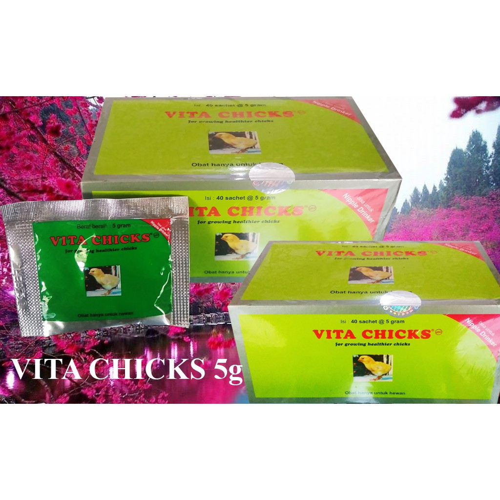 Vita Chick 5g Vitamin Ayam / Obat Ayam