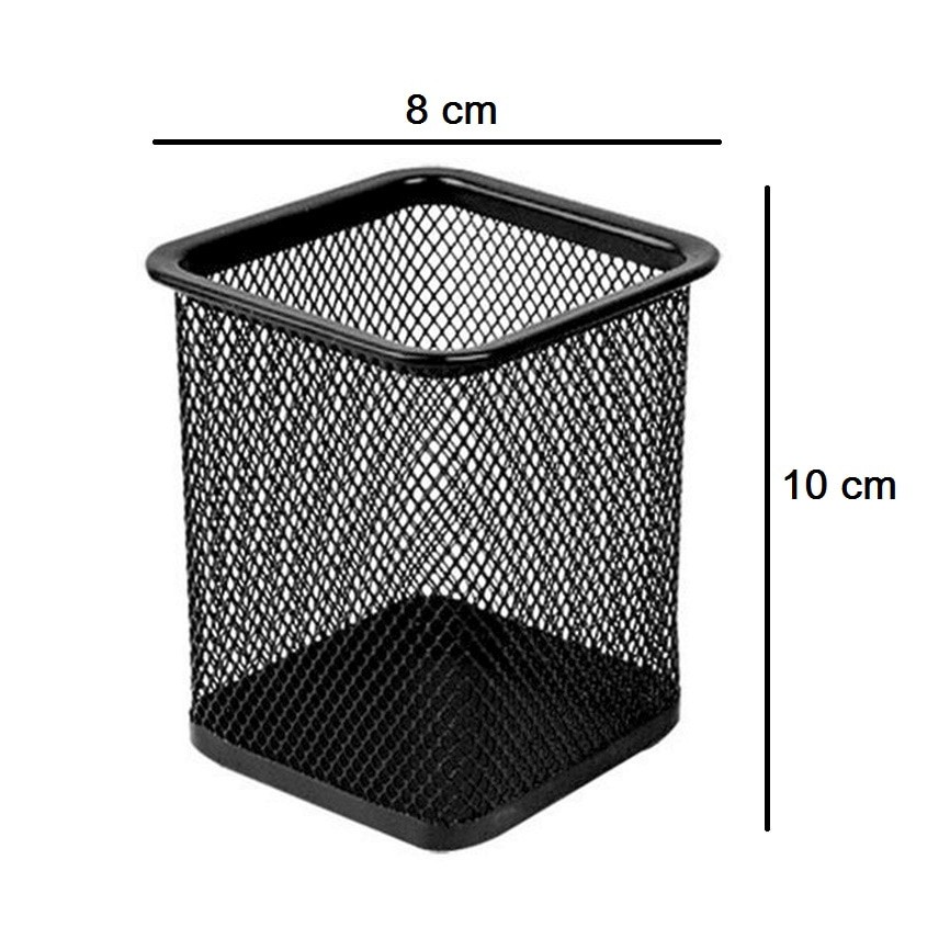 

Tempat Pencil Besi Segi 4 - Black