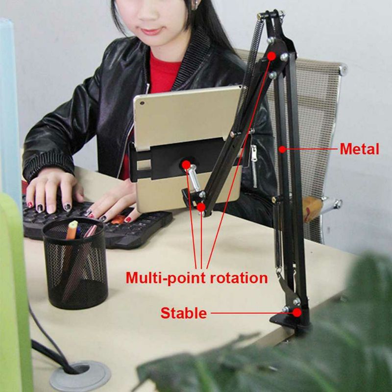 TaffSTUDIO Holder Tablet Model Boom Arm Table Lazypod Stand