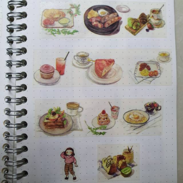 

washi tape sample for scrapbook and journal ( per meter )
