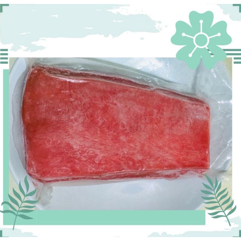 

Tuna saku fillet premium 330gr - 615gr