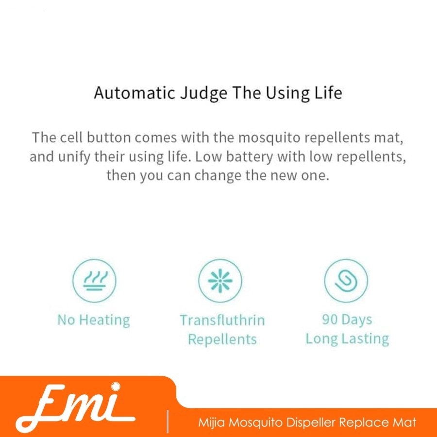 Mijia Mosquito Dispeller Replace Mat By EMI