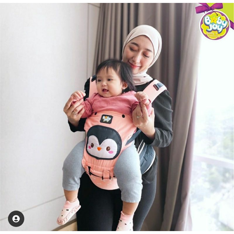 Gendongan Bayi Hipseat dudukan depan Baby Joy Kokoa Series BJG 3029 Polar Bear BJG3037 makassar